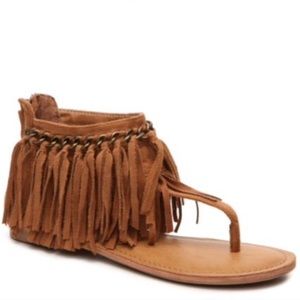 Not Rated Fringe sandals